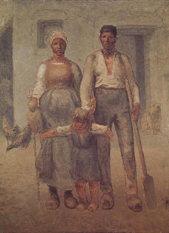 Jean Francois Millet Peasant family